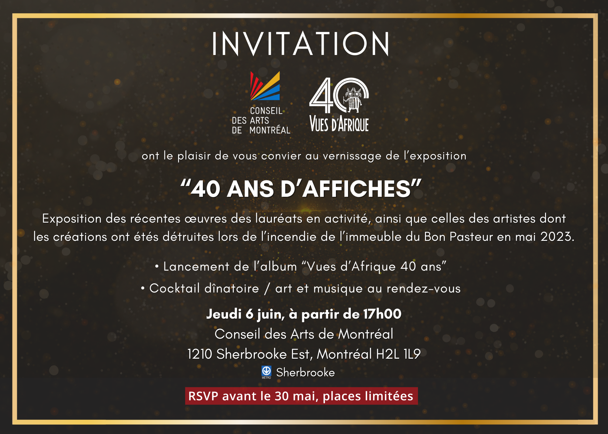 Vues d’Afrique 40 ans, 40 affiches